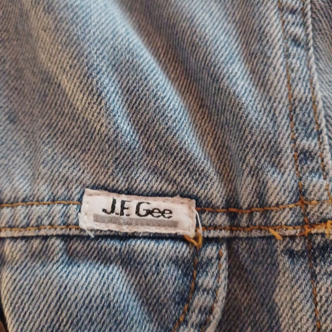 Veste en jean bleu clair, J.F Gee, taille 38