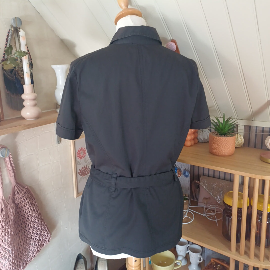 Chemise noire, Kiabi, taille 42