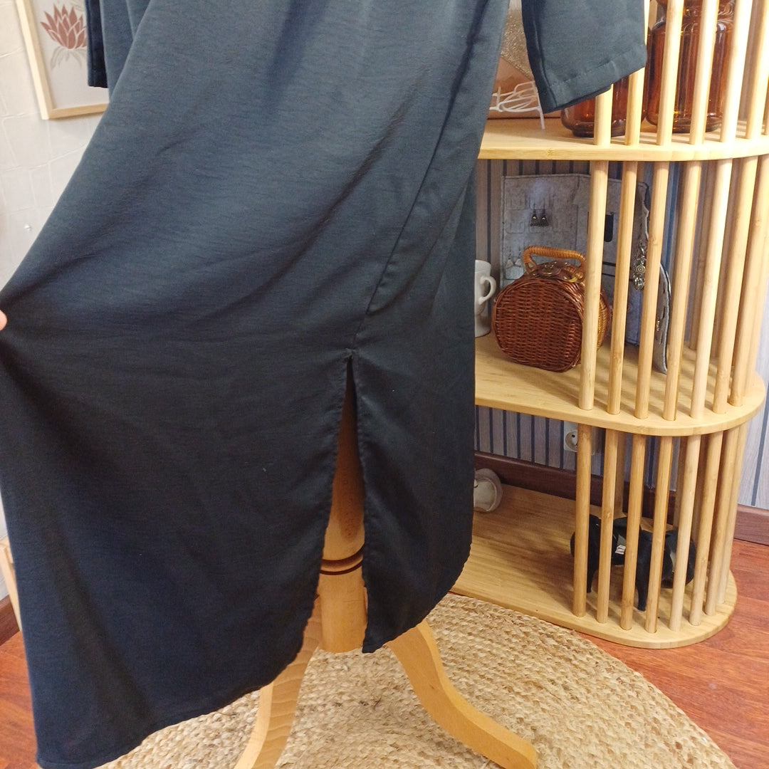 Robe longue noire, taille L