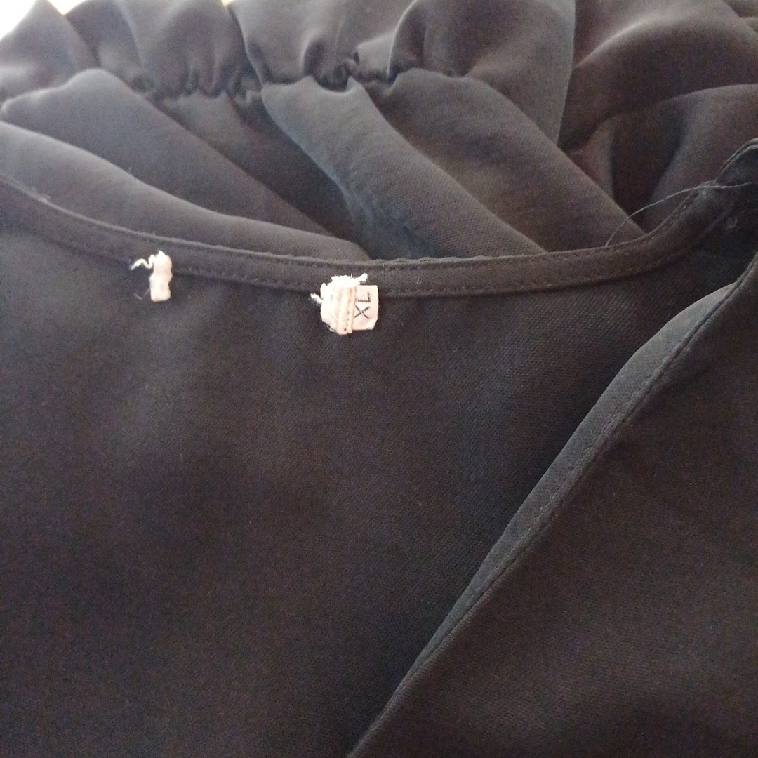 Robe longue noire, taille L