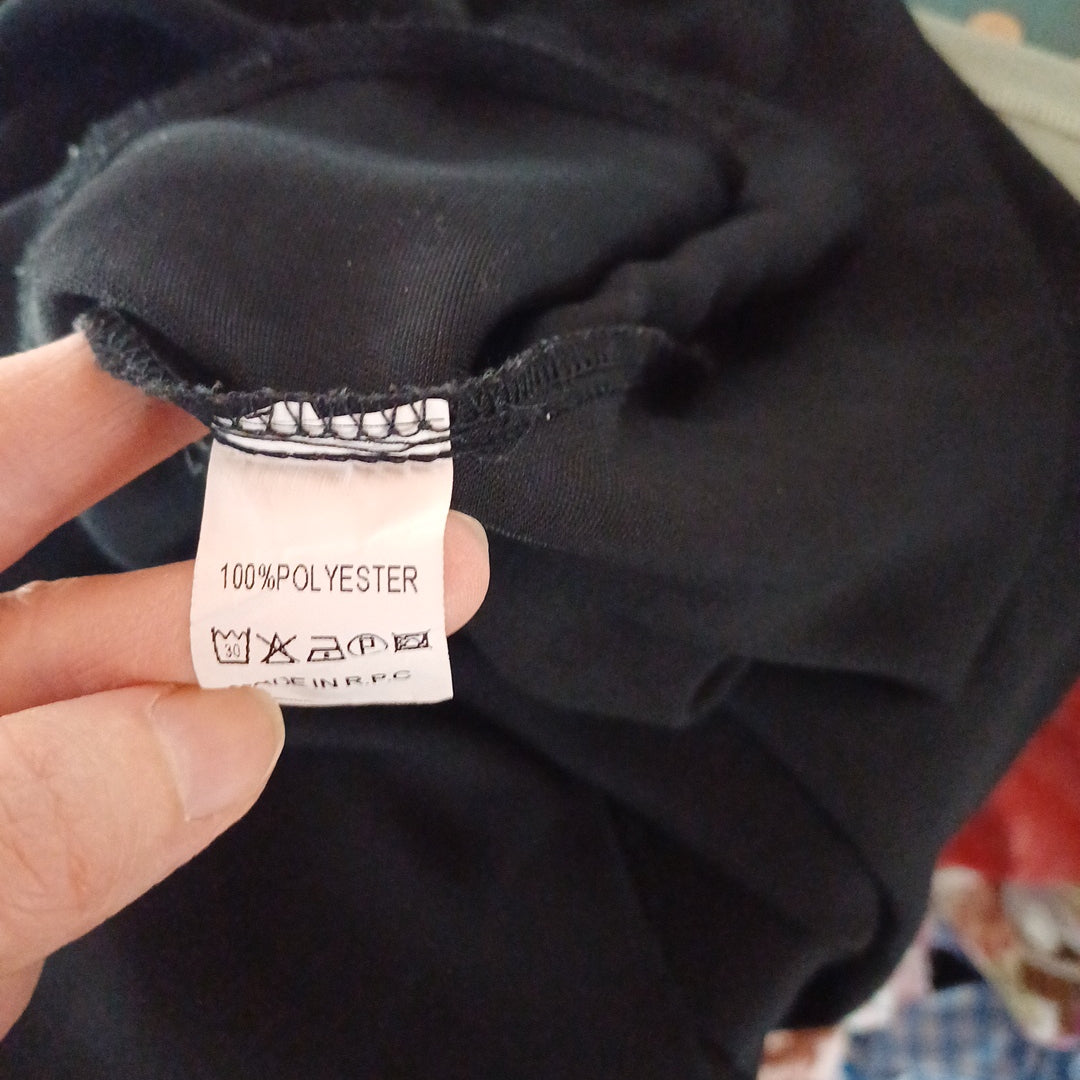 Robe longue noire, taille L
