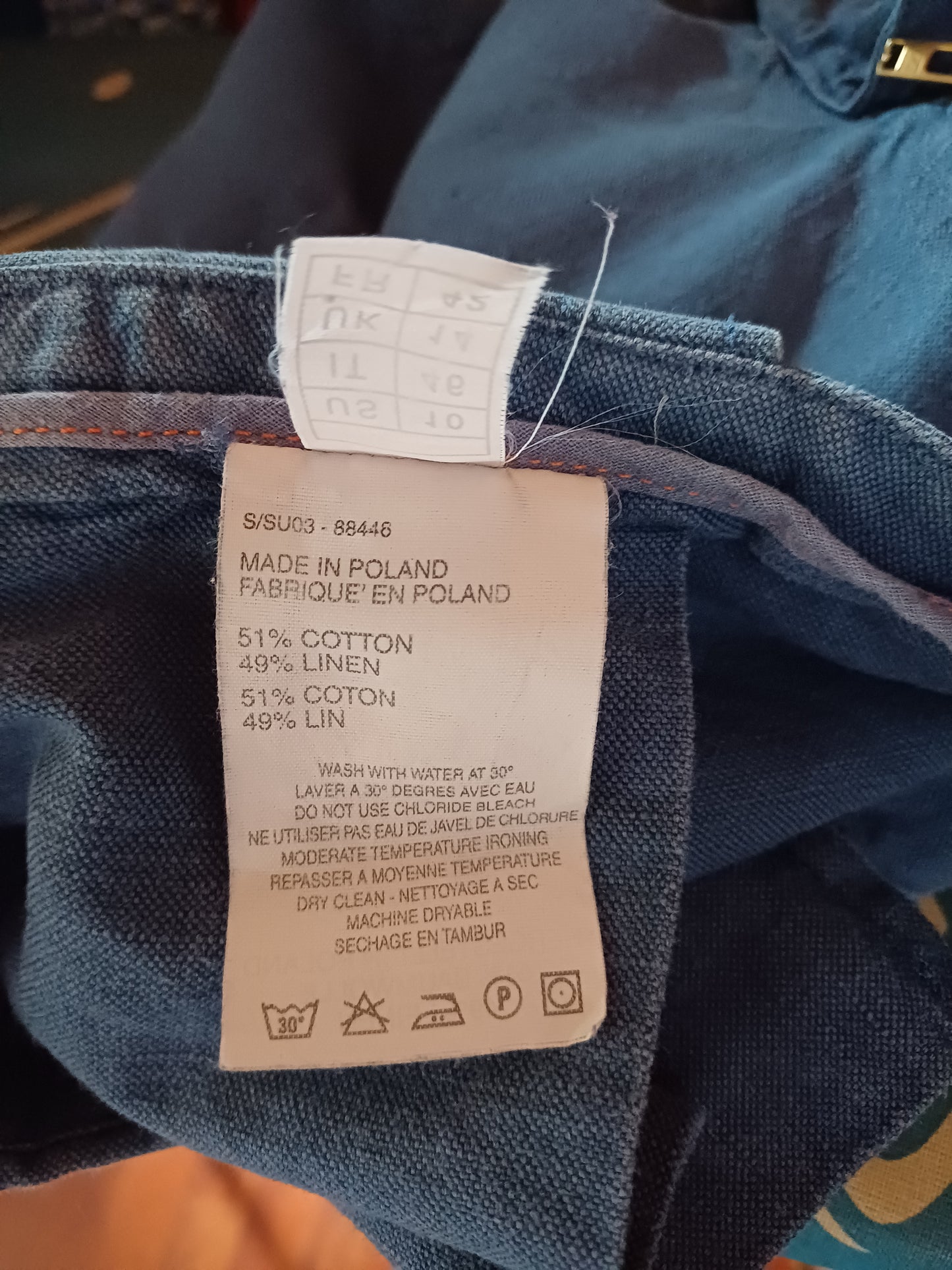 Short bleu, Timberland, taille 42