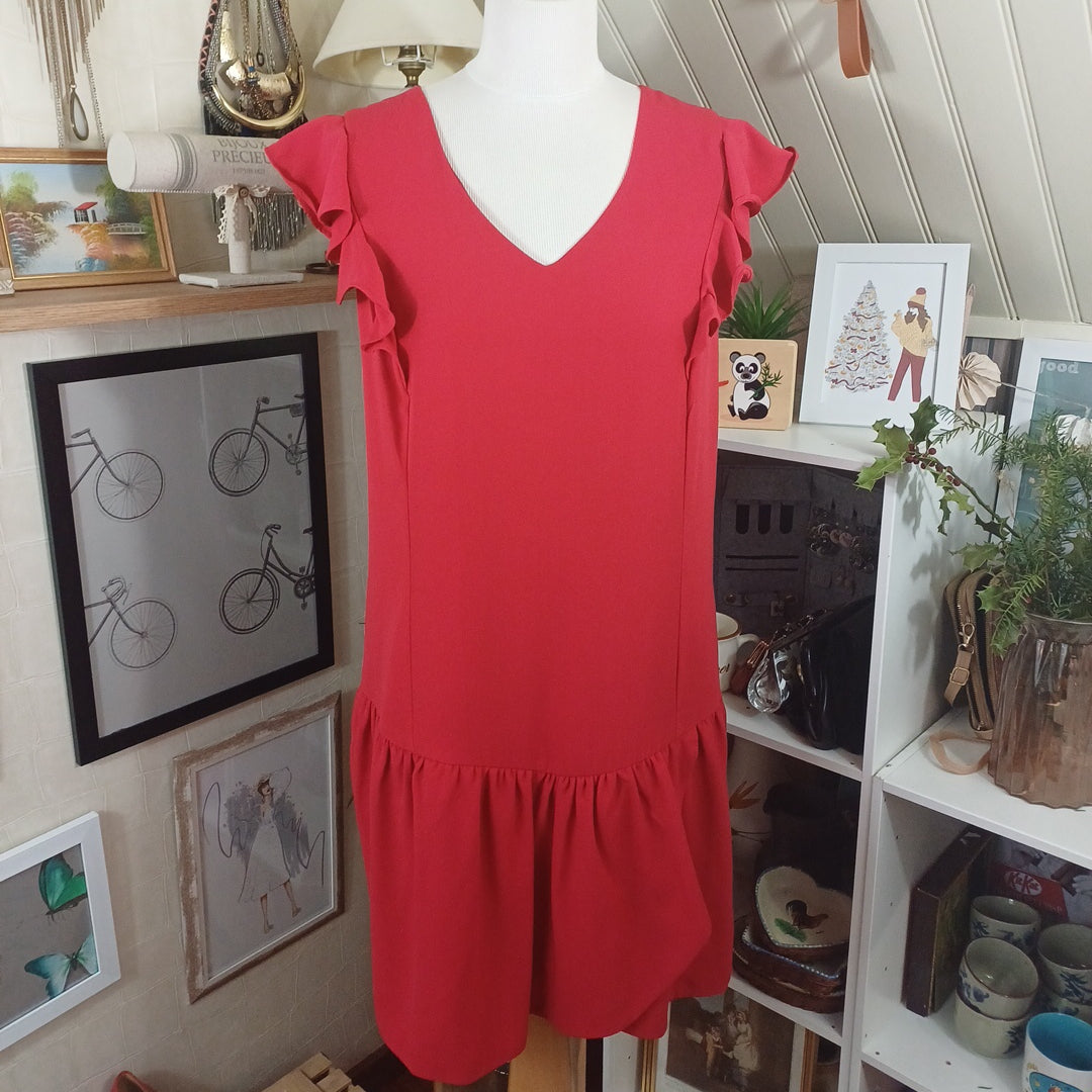Robe rouge,Etam, taille 42