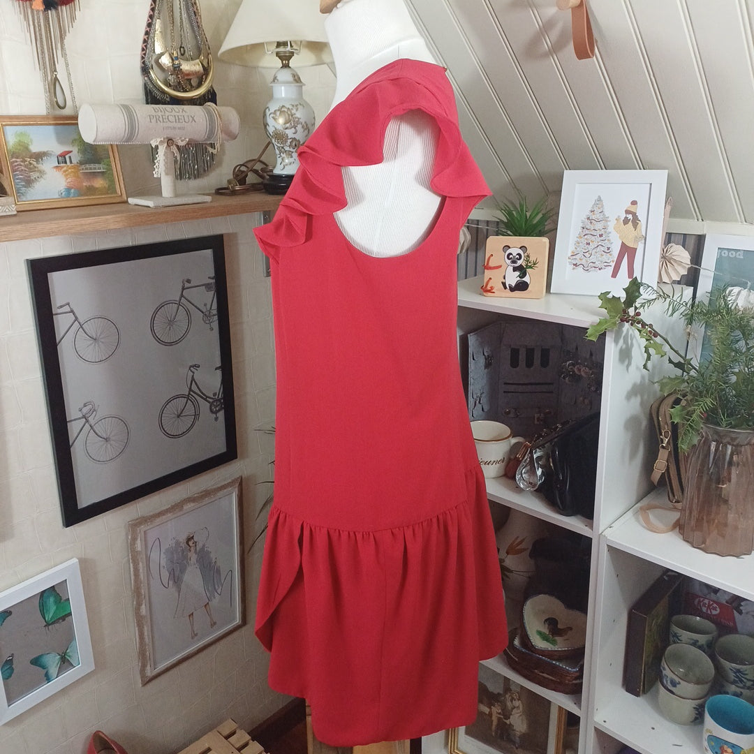 Robe rouge,Etam, taille 42