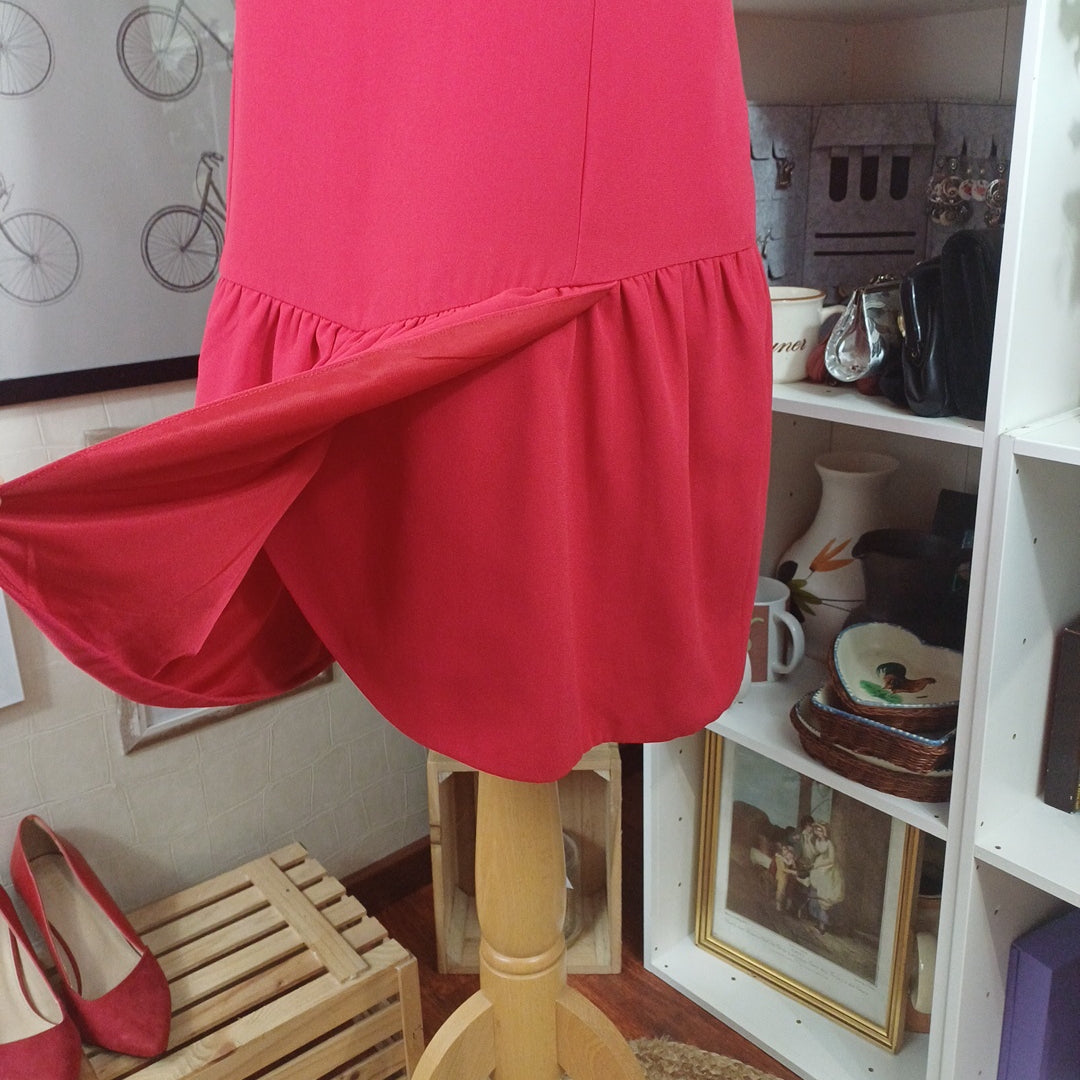 Robe rouge,Etam, taille 42