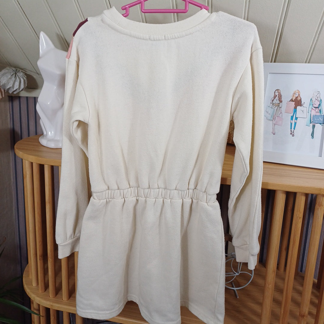 Robe beige, kiabi, taille 6 ans