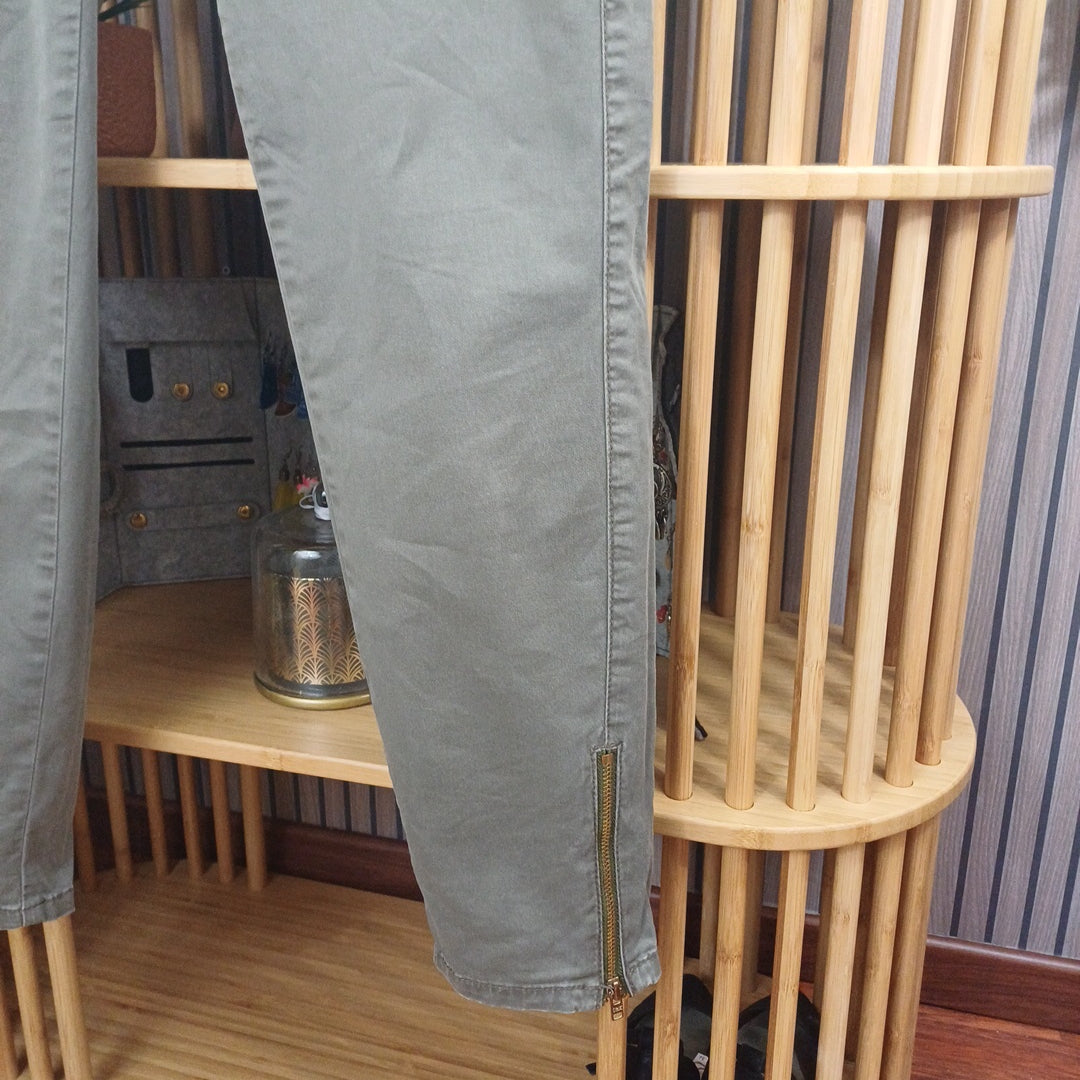 Pantalon vert, Mango,taille 38