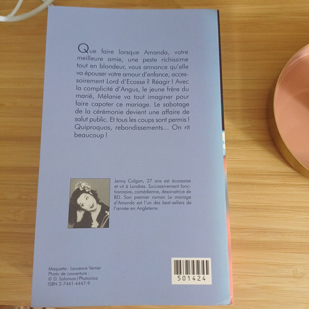 Livre "Le mariage d'amande !" de Jenny Colgan