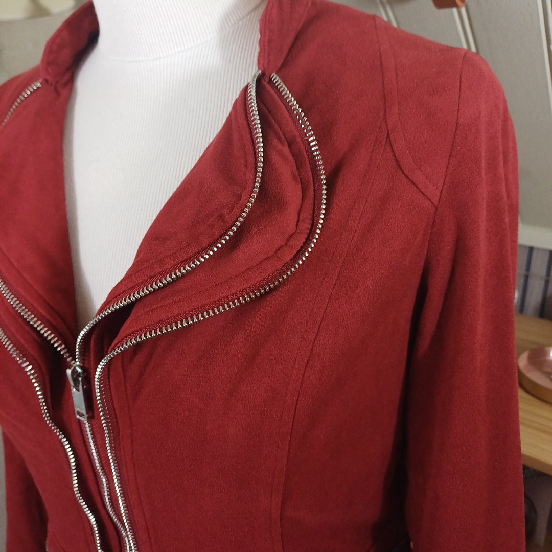 Veste rouge, Bréal, taille 38
