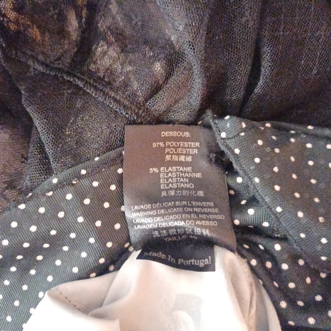 Robe noire et grise, Cop.Copine, taille 36/38