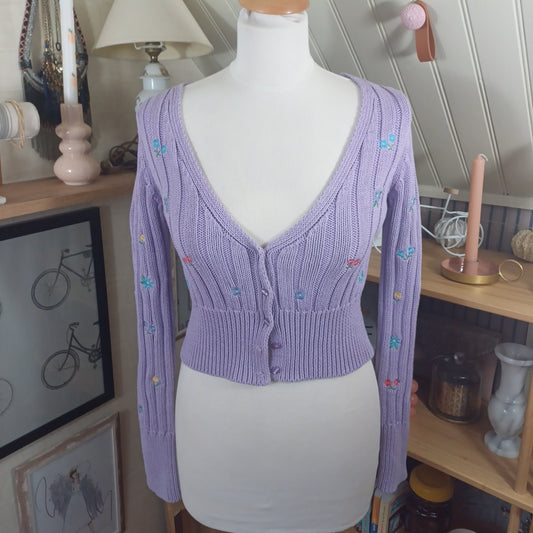 Gilet mauve, Pimkie, taille XS