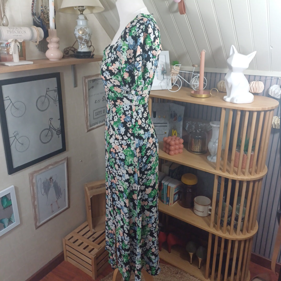 Robe fleurie, H&M, taille 34