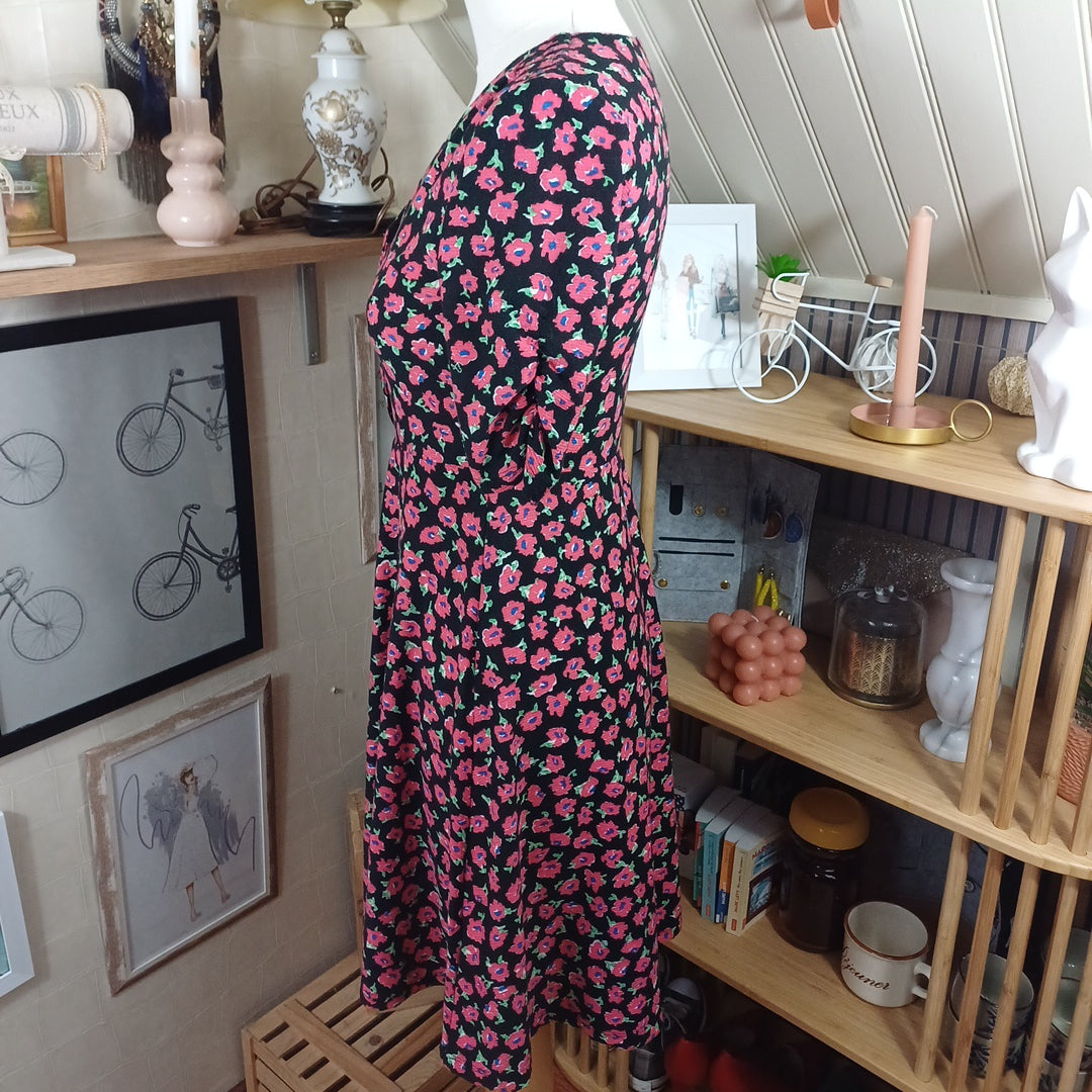Robe fleurie, Camaïeu, taille 36