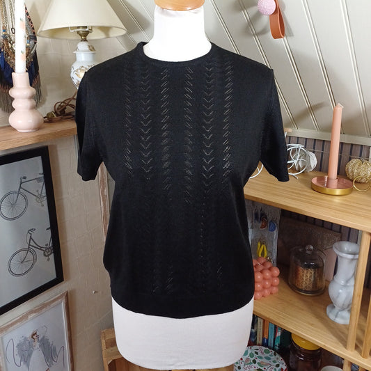 Haut noir, Courtelle, taille 36/38