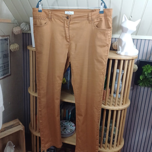 Pantalon marron, Jacqueline Riu, taille 44