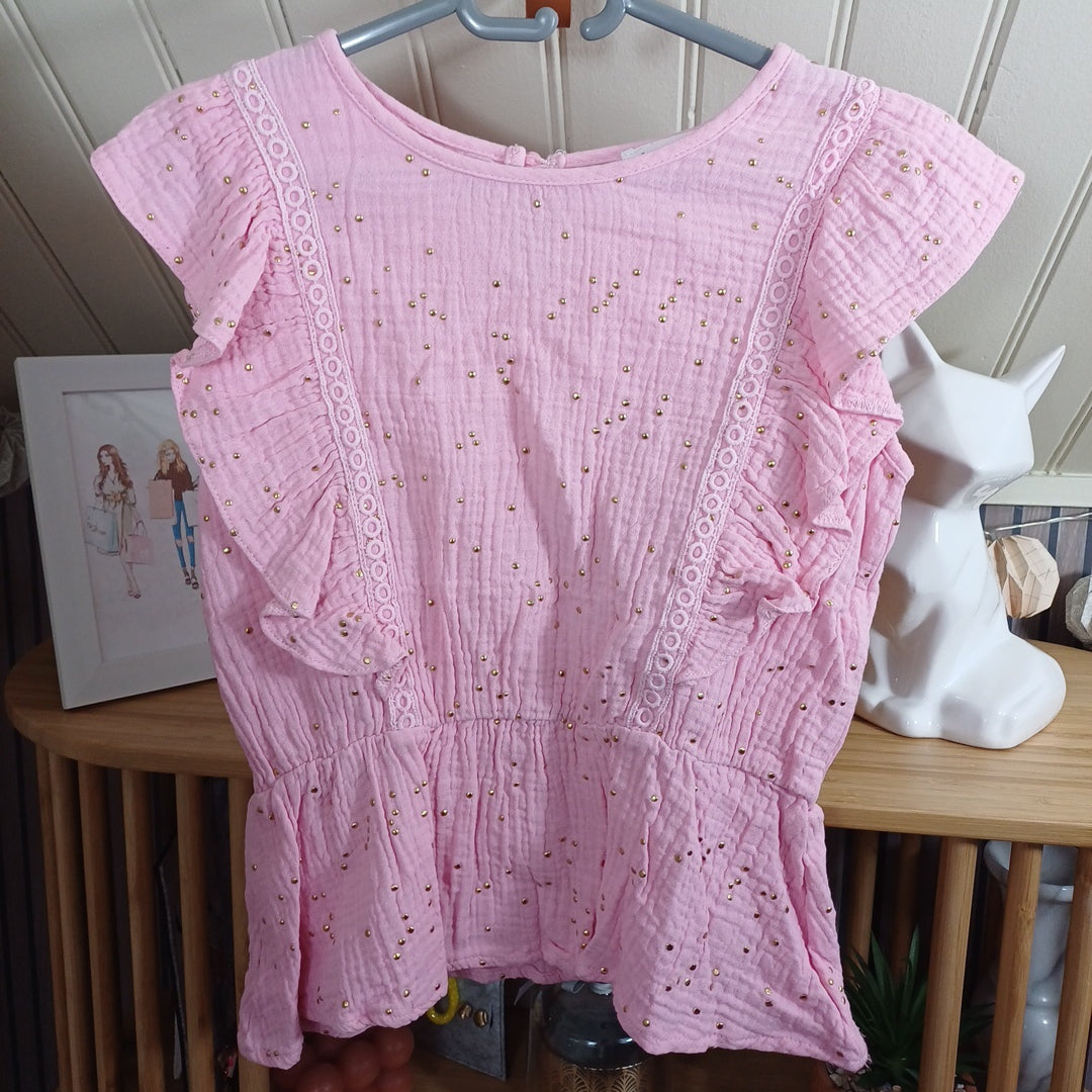 Top rose, Loévia, taille 12 ans
