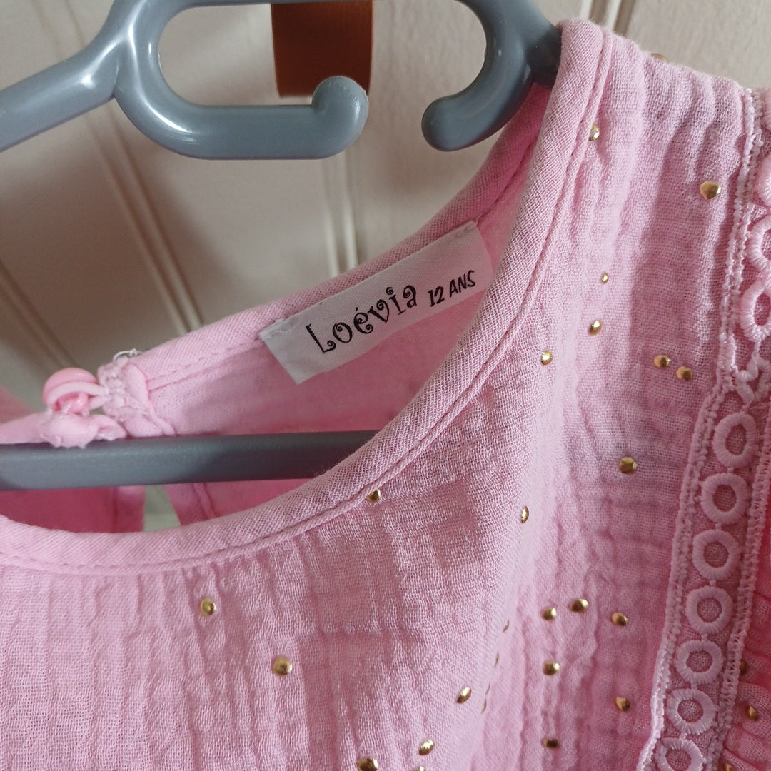 Top rose, Loévia, taille 12 ans