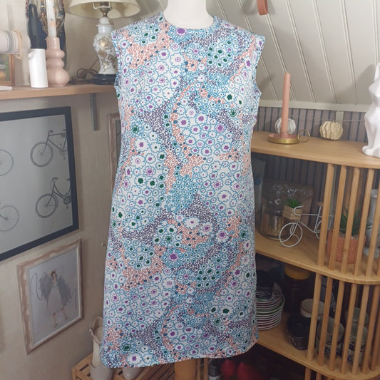 Robe colorée, synthetics, taille 46