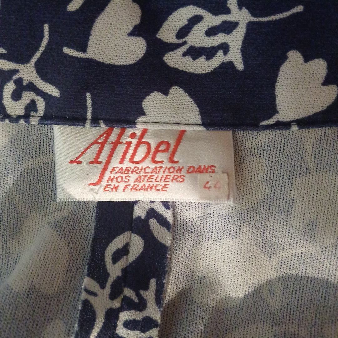 Robe bleue, Afibel,taille 44
