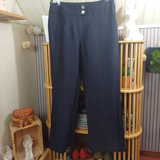 Pantalon bleu, Daxon,taille 44