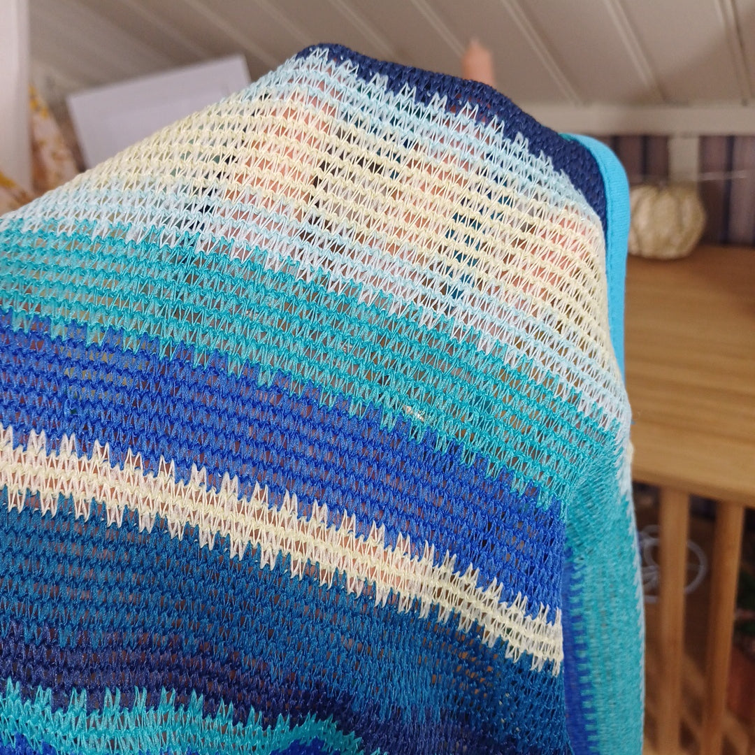 Top bleu, Blanche Porte, taille 38/40