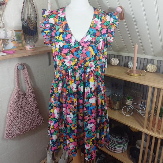 Robe fleurie, Vintage Love, taille 38/40
