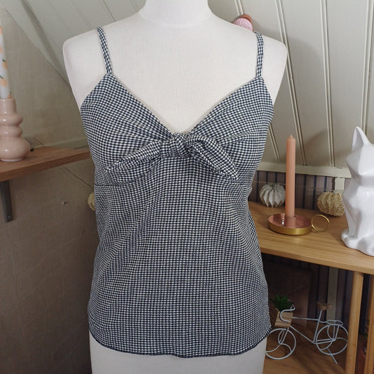 Top noir et blanc, Kiabi, taille XS
