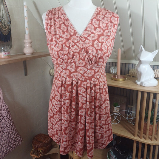 Haut terracotta, Kiabi, taille 46/48
