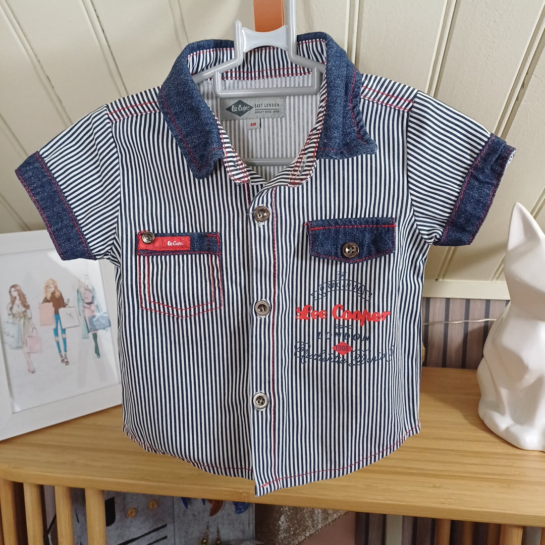 Chemise à rayures, Lee Cooper, taille 6 mois