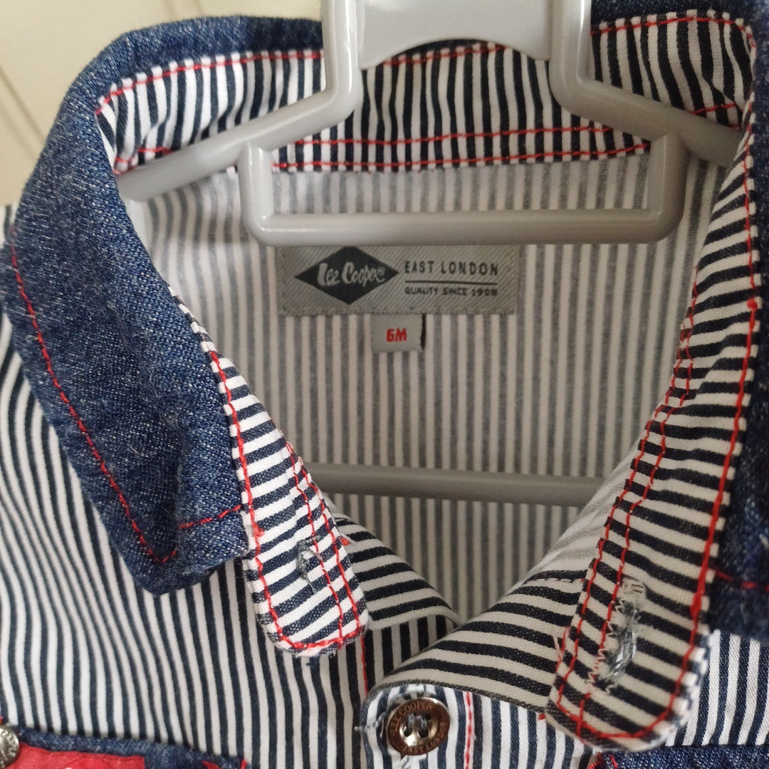 Chemise à rayures, Lee Cooper, taille 6 mois