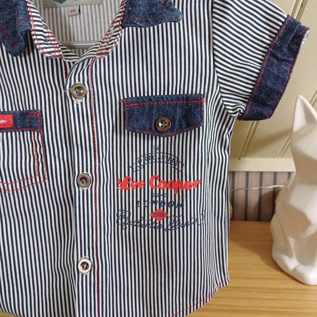 Chemise à rayures, Lee Cooper, taille 6 mois