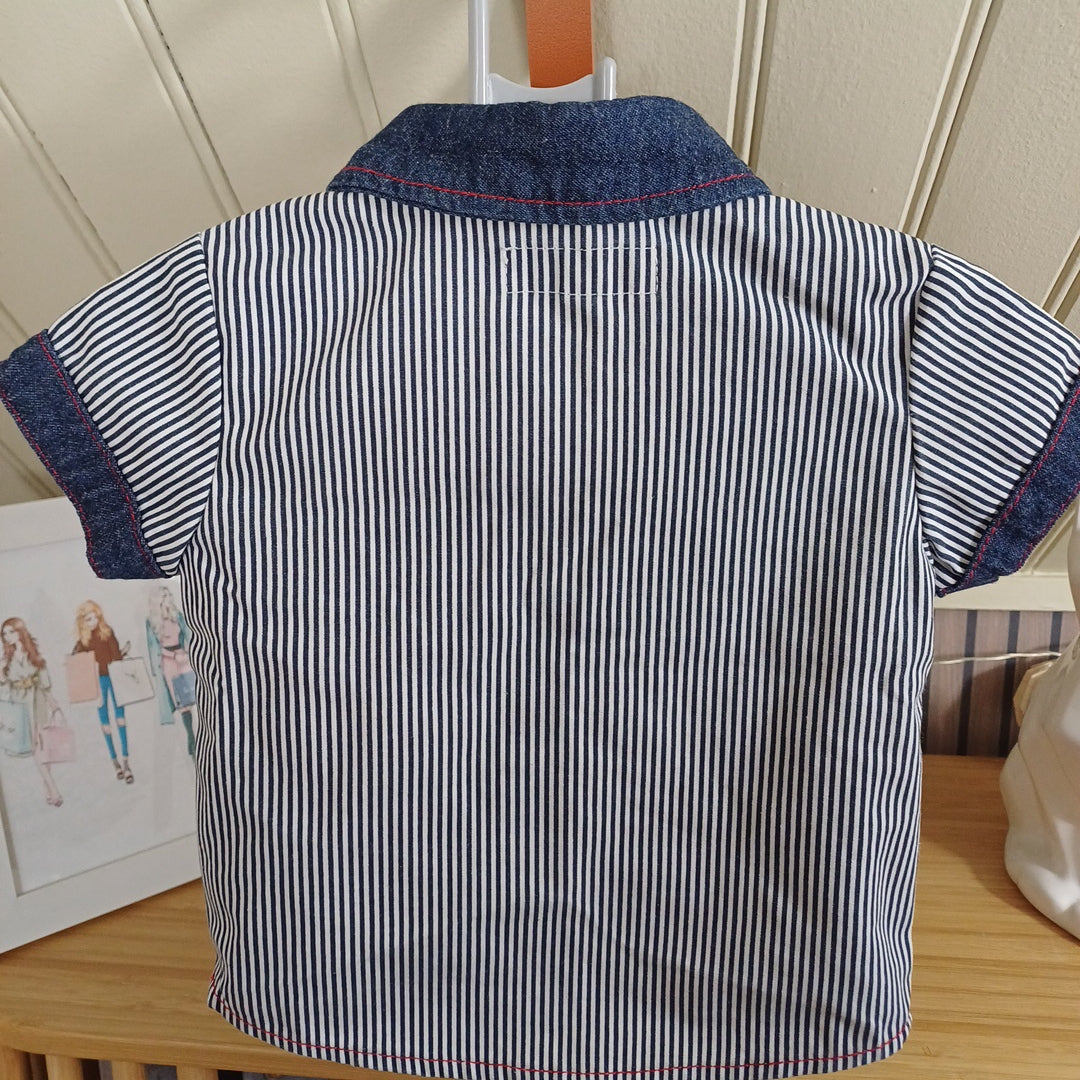 Chemise à rayures, Lee Cooper, taille 6 mois