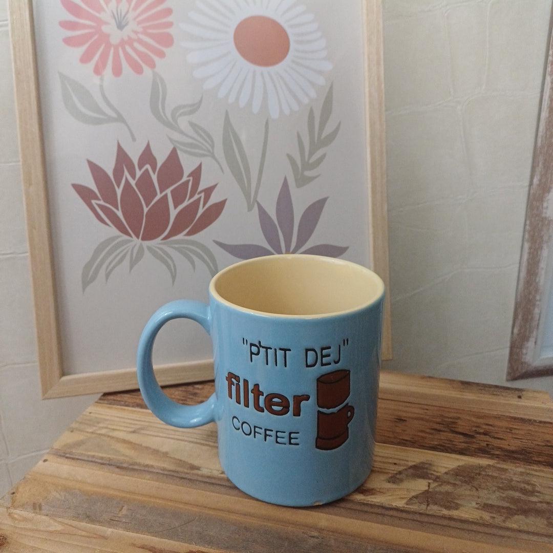 Mug bleu
