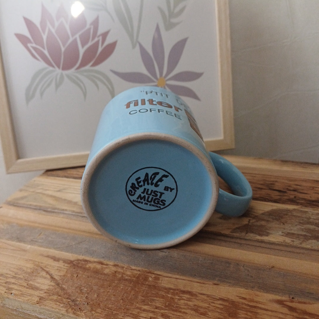 Mug bleu