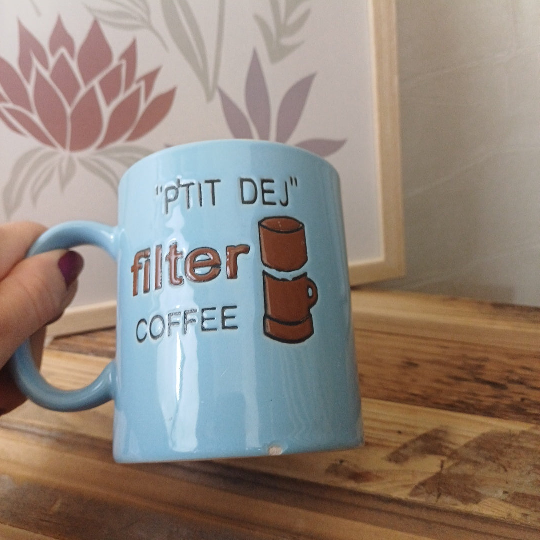 Mug bleu