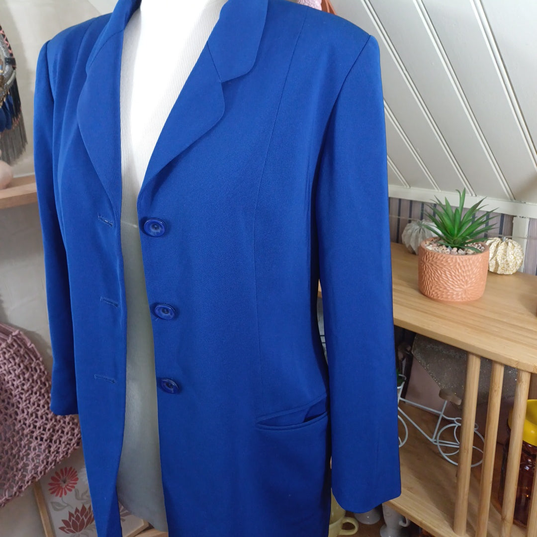 Blazer bleu, Dorothy Perkins, taille 44