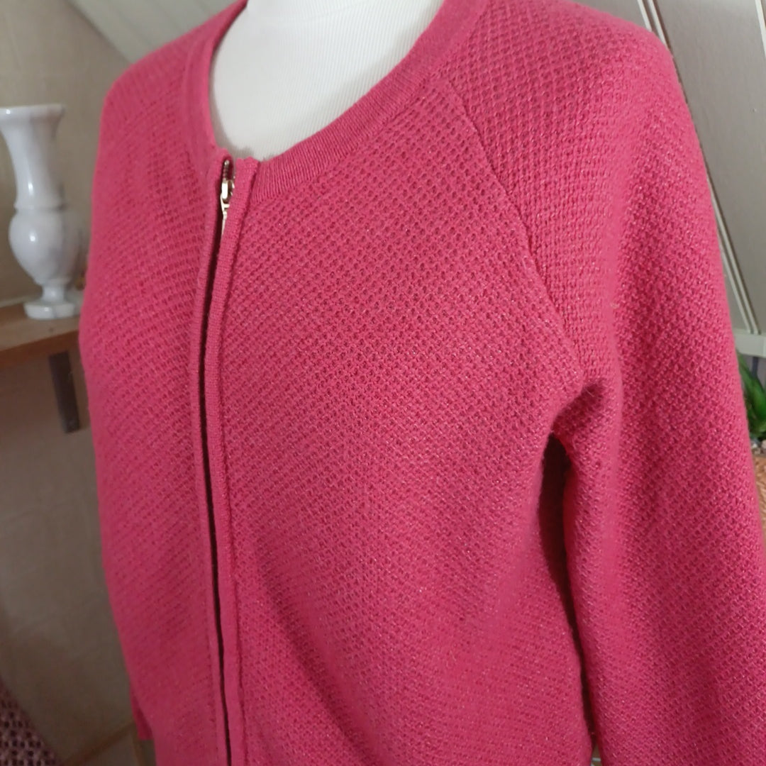 Gilet rose,Promod, taille L