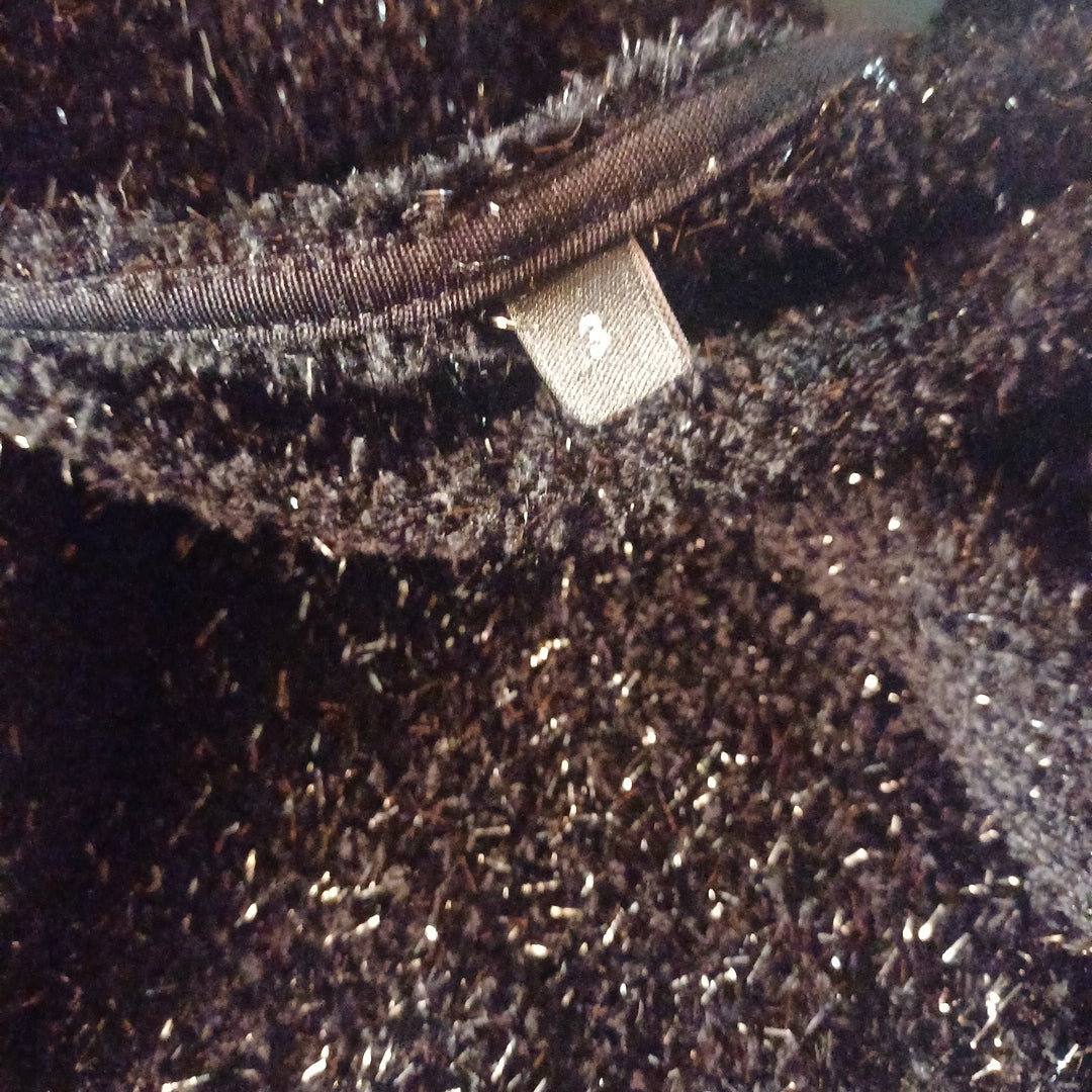 Gilet noir pailleté, taille M