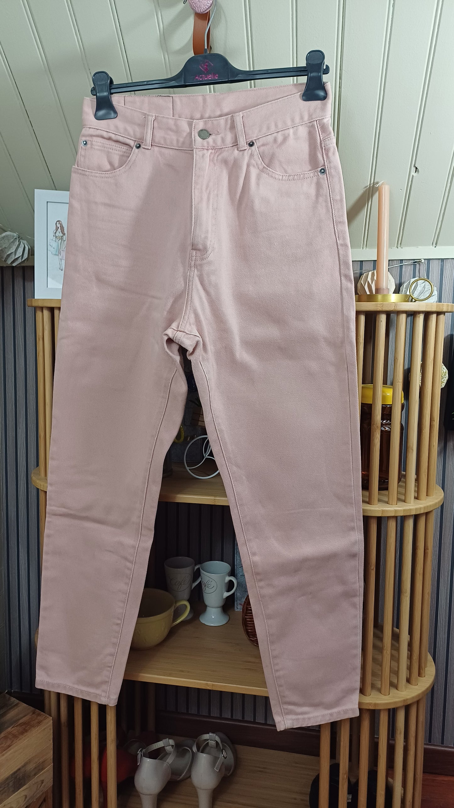 Jean rose, DrDenim,taille 29/30 ou taille 38