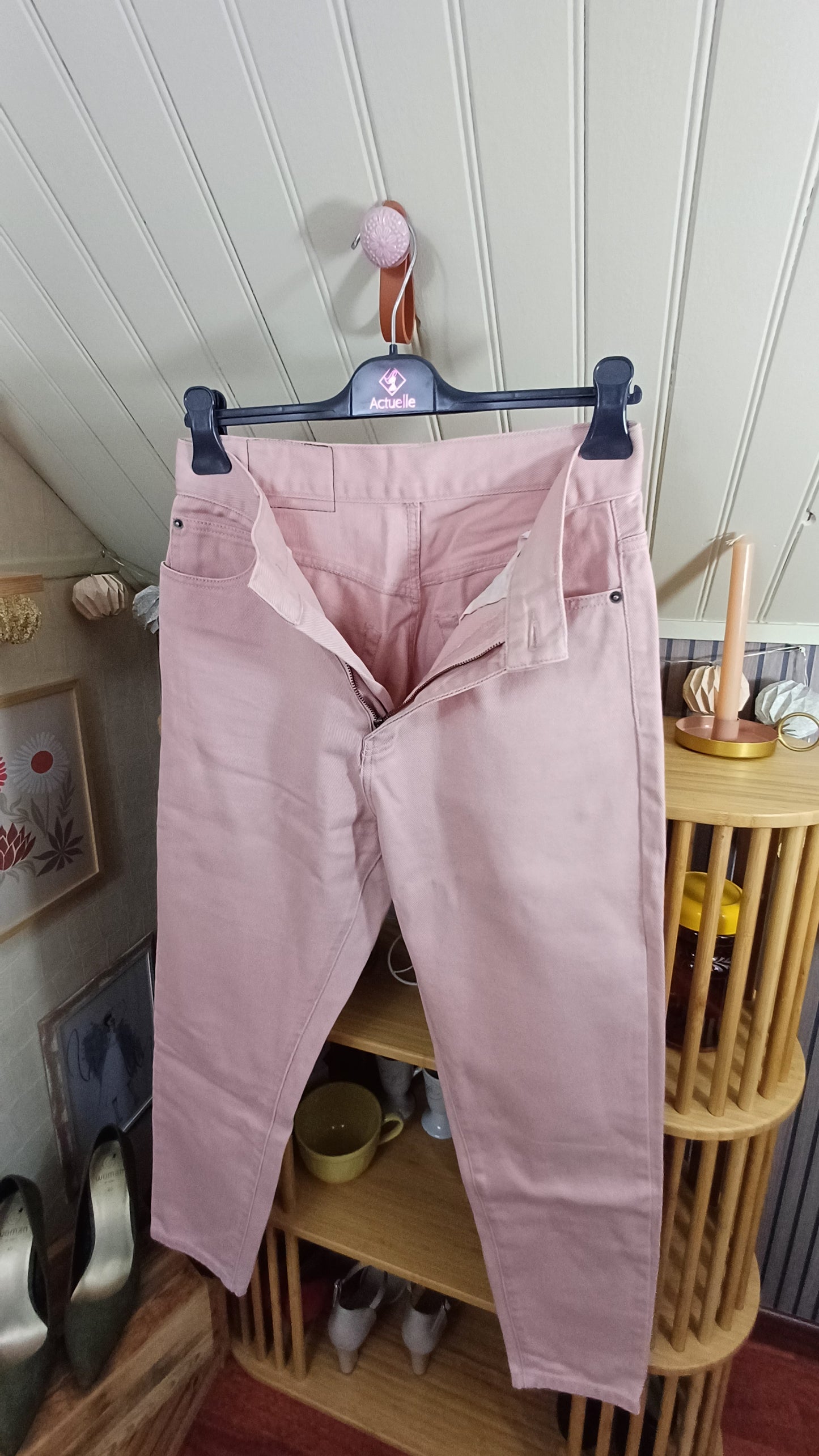 Jean rose, DrDenim,taille 29/30 ou taille 38