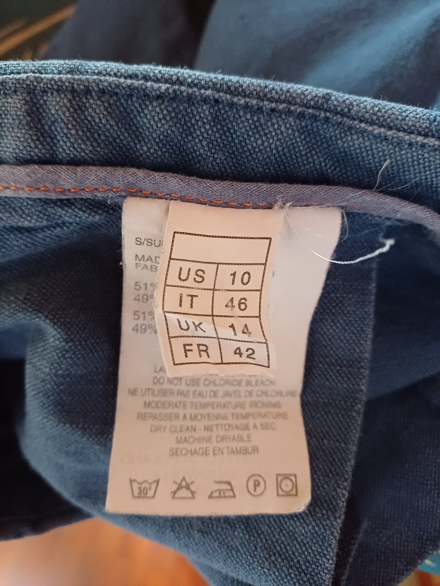Short bleu, Timberland, taille 42